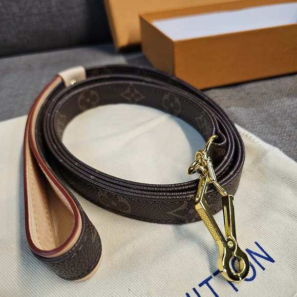 Louis Vuitton MM Monogram Dog Leash and Collar - Picture 14 of 16
